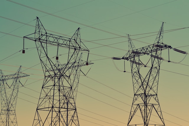 Photo of the electricity grid